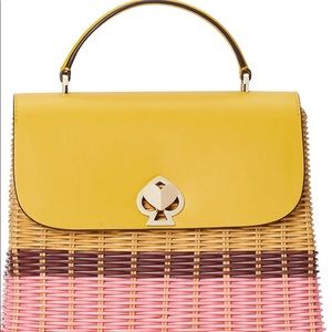 Kate Spade SOLD OUT Romy Wicker Bag NWT!!!